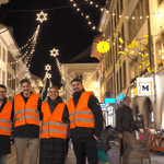 Weihnachtsbeleuchtung in der Altstadt von Winterthur