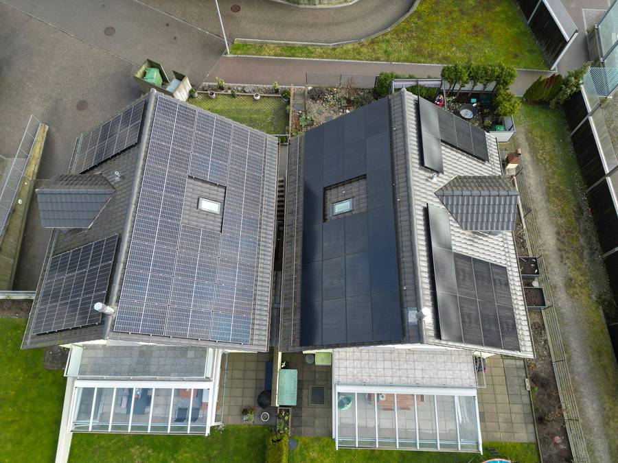 17.28 kWp mehr – Anlage auf einem Einfamilienhaus mit einem Ziegeldach in Neftenbach